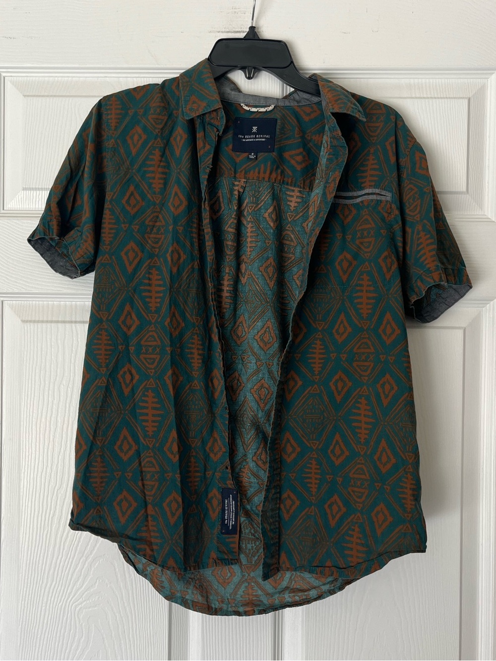 Roark Revival Short Sleeve Button Down Shirt